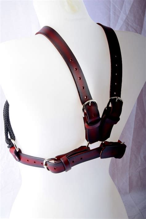 Rope breast harness